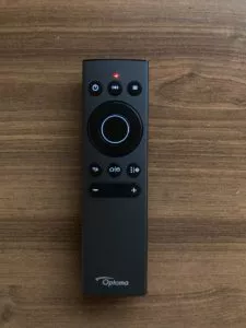Die Fernbedienung des Cinemax P2