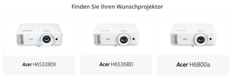 Acer EM Beamer Angebote