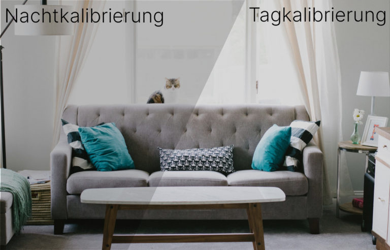 ISF Beamer Kalibrierung von Tag und Nacht